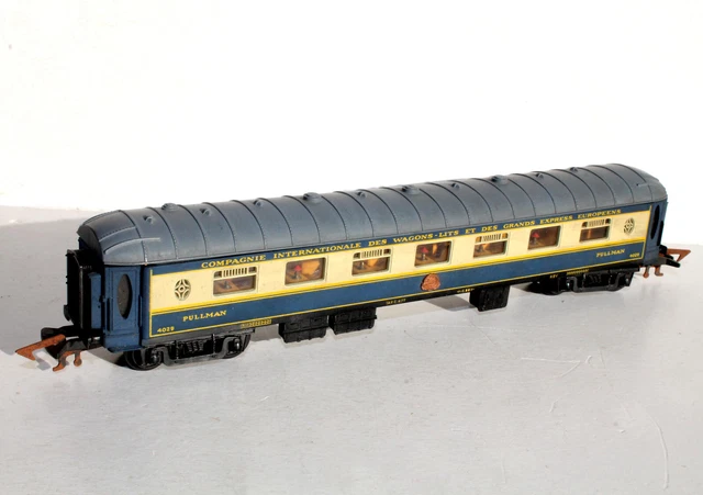 Jouef ho 1/87, ref. 861 voiture voyageur restaurant pullman n° 4029 wagon lit ciwl, aménagé - Collection
