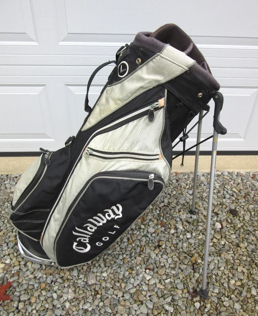 CALLAWAY WARBIRD CARRY Stand Golf Bag, Izzo Dual Strap, 7way Divider