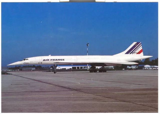 AIR FRANCE CONCORDE - Aviation Postcard Airlines-TAX-018