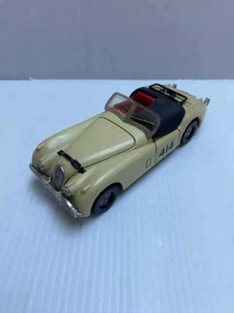 CORGI Jaguar XK 120 Rallye des Alpes #414 Sans Boîte 12 cm Voiture Miniature