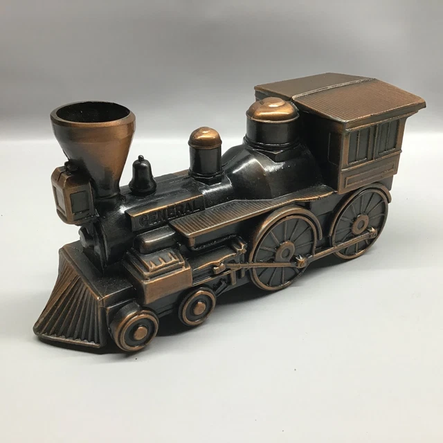 VINTAGE BANTHRICO STEAM Locomotive Coin Bank Money Bank Chicago IL