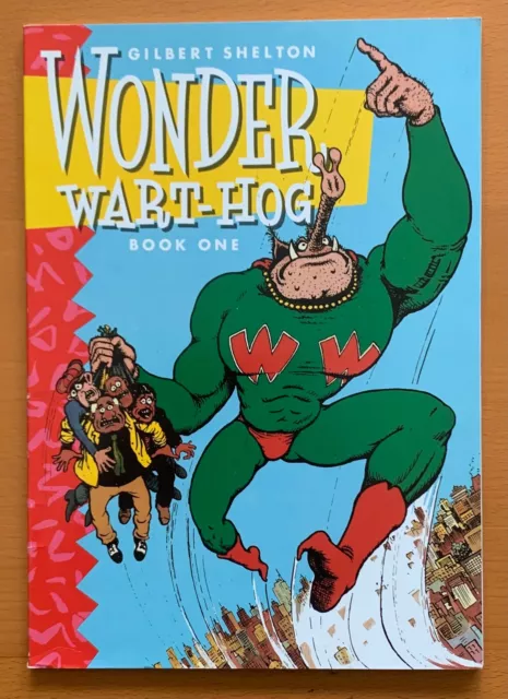 Wonder Wart-Hog Softcover (1985 Knockabout) Rare book #1.