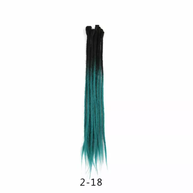 20" 24" Dreadlocks Extensions Single Ended Dreads SE Dreads Reggae Braids Hair