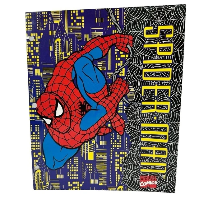 Vintage Marvel Spider-Man Impact Inc Portfolio Folder 1994 Trapper Keeper Binder