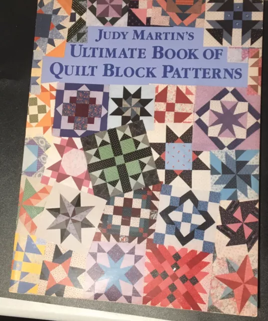 Judy Martin's Ultimate Book of Quilt Block Patterns Book Paperback