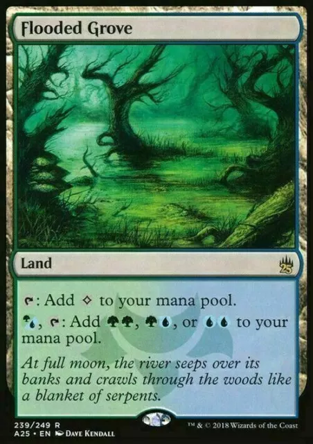 Flooded Grove ~ Masters 25 [ NearMint ] [ Magic MTG ]