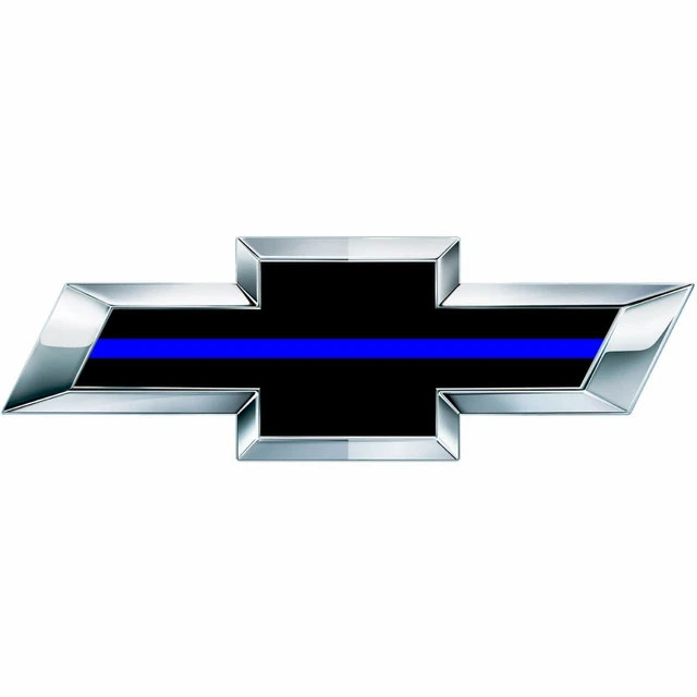 CJ 2 Silverado Thin Blue Line universale Chevy Bowtie fogli in vinile...