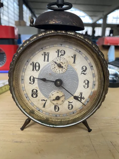 Orologio Sveglia Da Tavolo Epoca Collezione Vintage