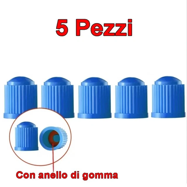 4 Cappucci Valvola In Alluminio Per Pneumatici - Auto, Bici, Moto - Protezione Anti Polvere E Sporco - Foto 7