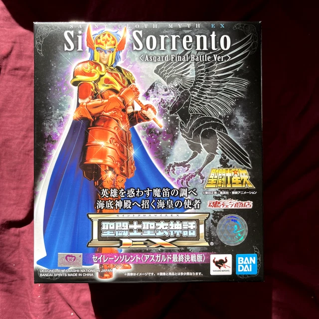 SAINT SEIYA MYTH CLOTH : METAL PLATE SIREN SORRENTO figurine BANDAI NEUF scellé EUR 8,90 - FR
