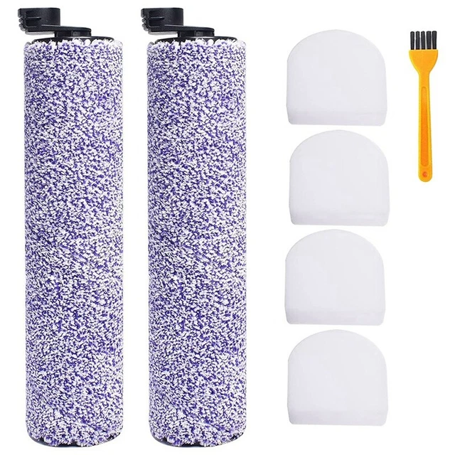 Replacement Brush Roll and Foam for HydroVac WD101 WD201 WD100 WD200 R2D9