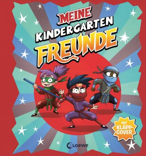 Meine Kindergarten-Freunde (Ninjas)|Gebundenes Buch|Deutsch|ab 3 Jahren