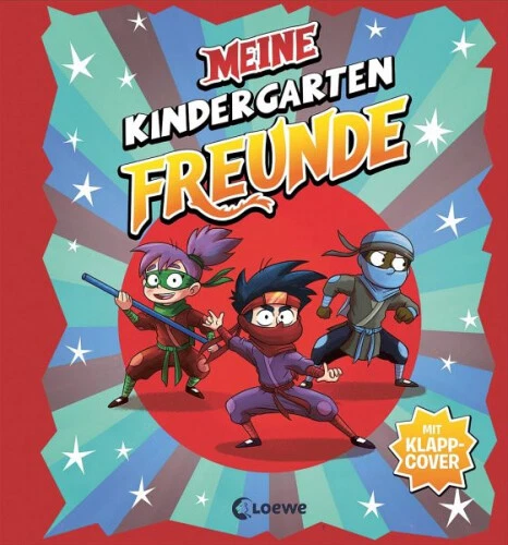 Meine Kindergarten-Freunde (Ninjas)|Gebundenes Buch|Deutsch|ab 3 Jahren