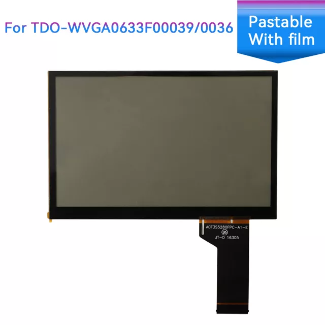 TDO-WVGA0633F00045 LCD Touch Screen Digitizer for VW Skoda MIB STD2 200 600 680