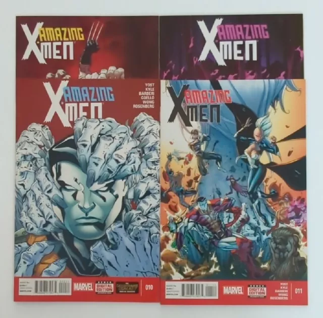 Lot Of 4 2014 Marvel Amazing X-Men Comics #8-11 VF/NM