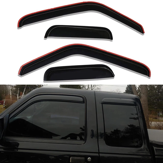 Window Vent Visors for Mazda B2300 B2500 B3000 B4000 Ford Ranger Fixed Window