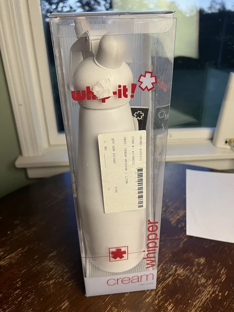 Aluminum Whipper - 1 Liter Capacity