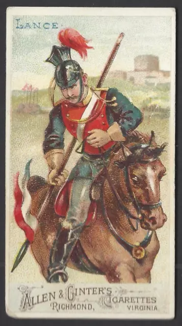 Allen & Ginter - Arms Of All Nations - Lance