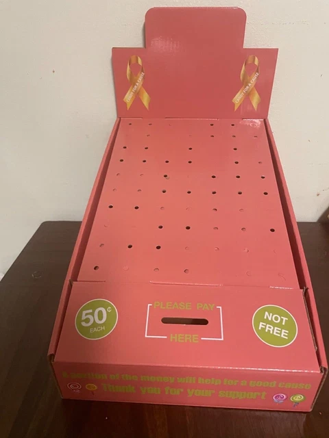 50 New Vending Route Display Honor Boxes Sell Candy Lollipops Donation Charity 50 New Vending Route Display Honor Boxes Sell Candy Lollipops Donation Charity
