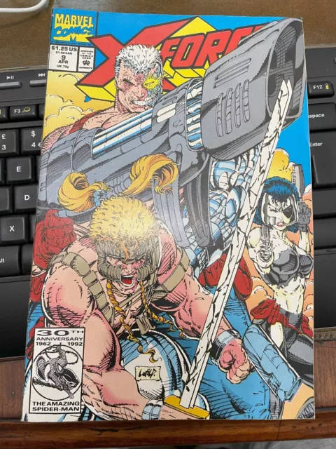 Marvel Comics	X-Force	Underground and over the top	Volume  1	Number 9	April	1992