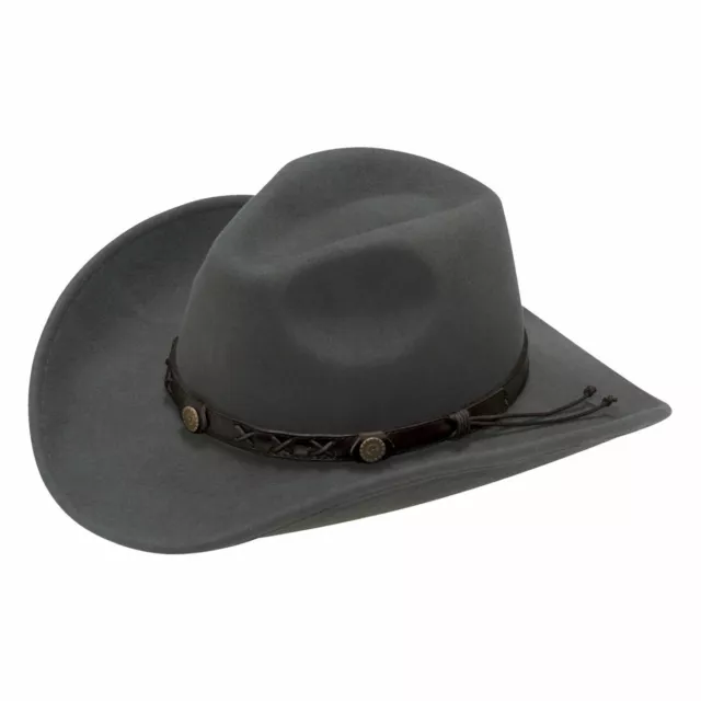 Twister Dakota Crushable Graphite Western Hat 72110148