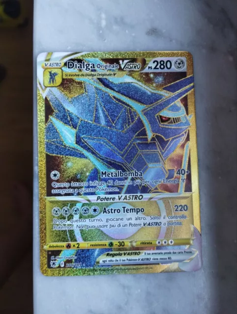 Carta Pokémon Palkia Originale V ASTRO (ASR 040) - Ultra Rare - Lucentezza  Siderale - Near Mint - Italiano