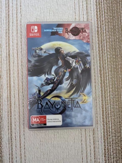 NEW Switch Bayonetta 3 (HK) + 2 (HK) + Bayonetta 1 DLC Download Card
