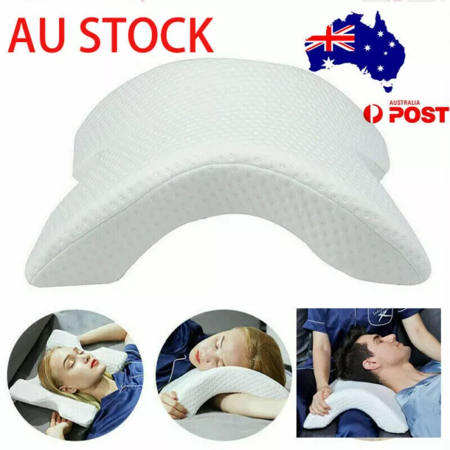 Memory Foam Leg Pillow Cushion Knee Support Pain Relief Washable Cover Sleep Arm