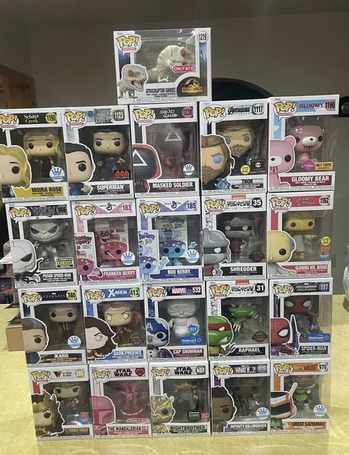 funko pop exclusive lot of 6