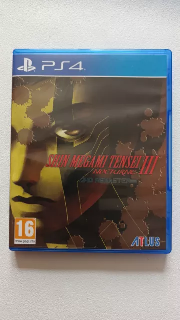 Shin Megami Tensei Iii Ps4  Pal Fr  Complet Tres Bon Etat