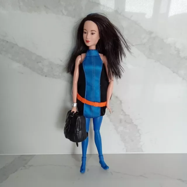 BARBIE SPY SQUAD SECRET AGENT DOLL REVERSIBLE OUTFIT with SUITCASE 2015 RENEE