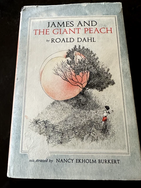 JAMES AND THE GIANT PEACH Roald Dahl Early Ed. HC DJ VG 1961 £14.24 ...