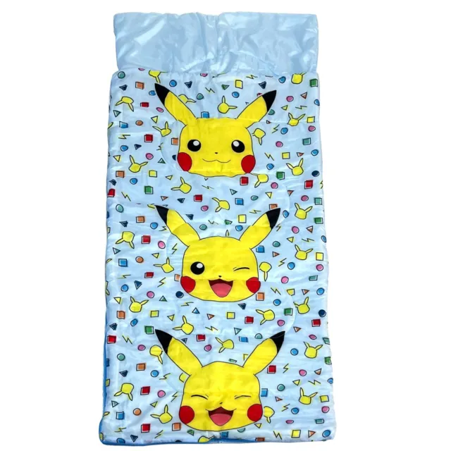 Saco de Dormir Pokemon Picachu 140 x 70cm Manta Acampada para Niños