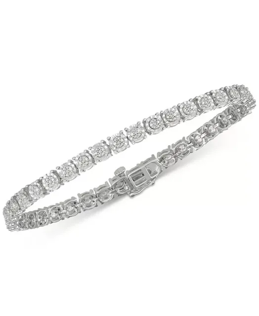 EFFY® Diamond Tennis Bracelet (1/4 Ct. T.W.) in Sterling Silver - Beautiful NIB!