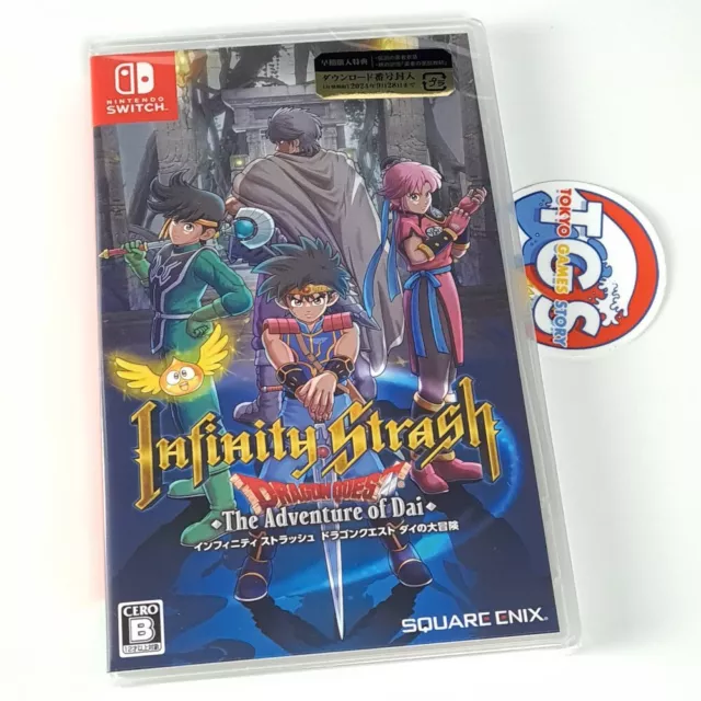 Infinity Strash: Dragon Quest Adventure of Dai Switch Japan Game In EN-FR-DE-ES-