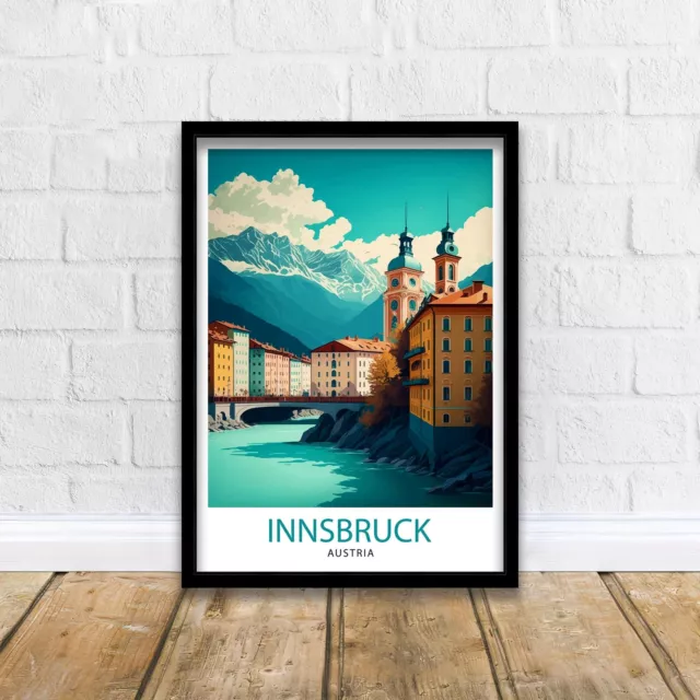 Innsbruck Österreich Reisedruck
