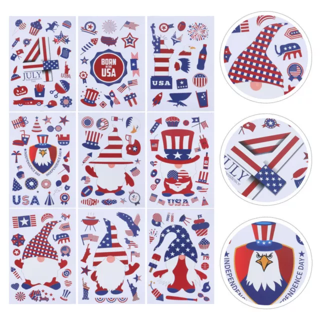 Independence Day Wall Sticker 4th of July Party Favor Gifts Stickers