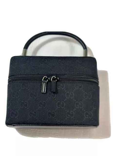 Gucci Crossbody Bag Mini Pochette Purse 90666 GG Canvas Leather Brown  Authentic