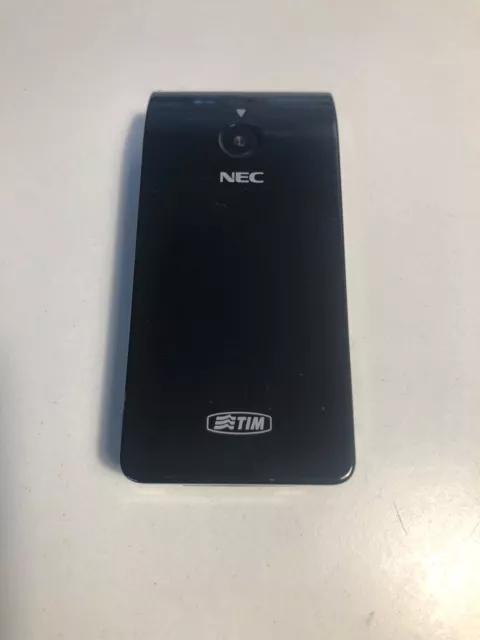 Telefono Cellulare NEC KMP7N2K1-1A a conchiglia NERO e BIANCO Marcato TIM e-373