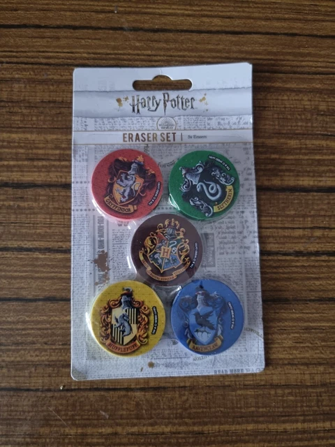 Harry potter eraser set