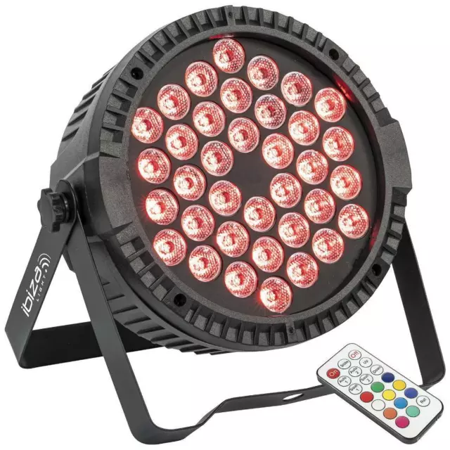 36W LED Par Peut Rvb Avec Ir Contrôle - THINPAR-36X1W-RGB