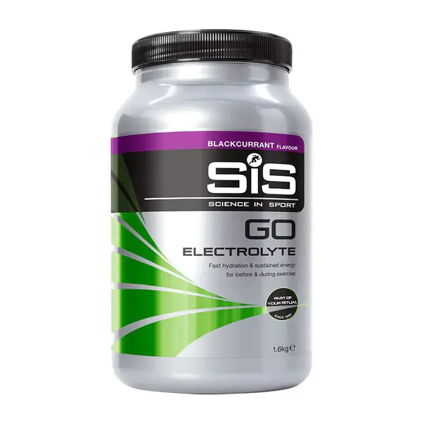 SiS Go Electrolyte Sports Fuel Drink Mix - Blackcurrant - 500g/1.6kg