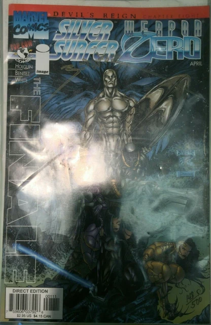Marvel Comics Silver Surfer Weapon Zero Signed By Joe Benitez