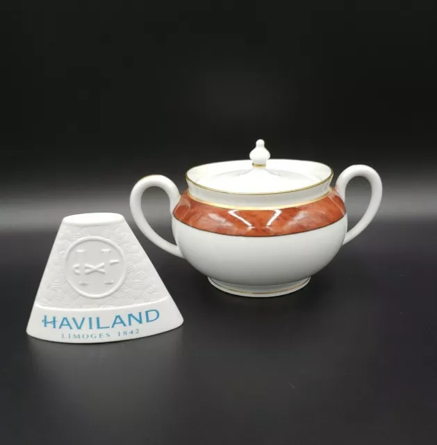 Haviland MARCO POLO Sugar Bowl & Lid MINT