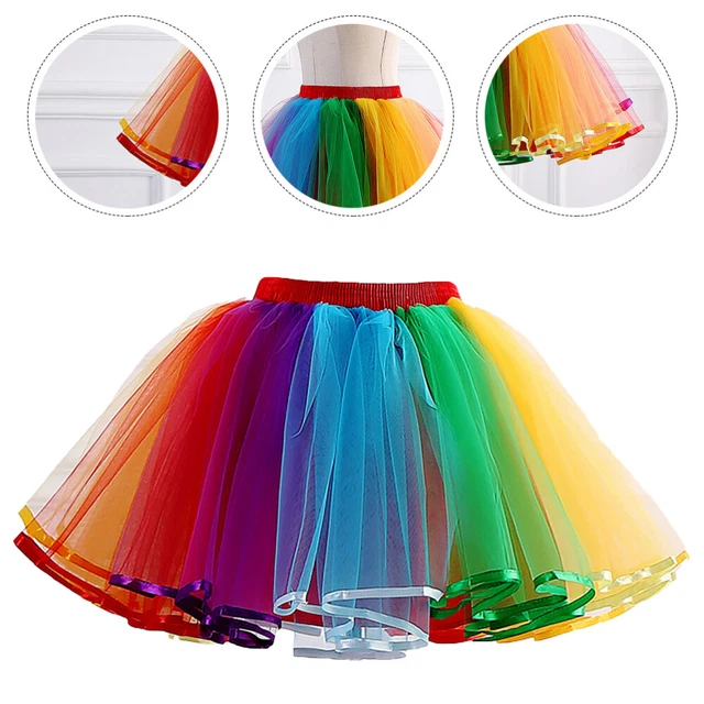 Gonna tutù in rete gonna a bolle in tulle abito da festa tutù gonne da balletto