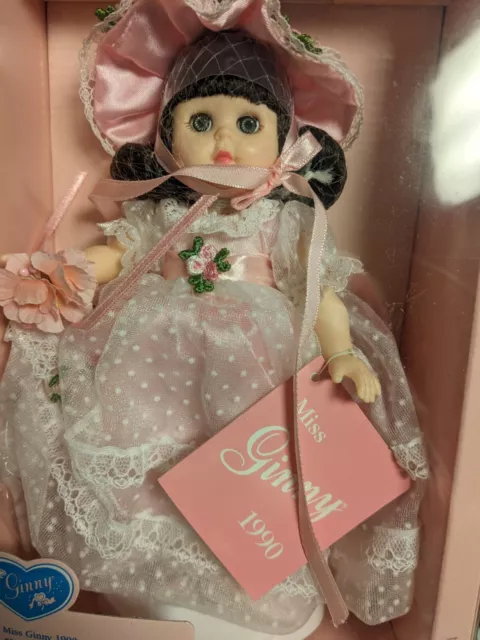 Ginny Doll  1990 Vogue  Dakin New Mint NRFB - Miss Ginny 1990 W Box