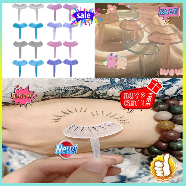 Silicone Lower Eyelash Seal Stamp Lower Eyelash Assistant For Beginner Tool FZ