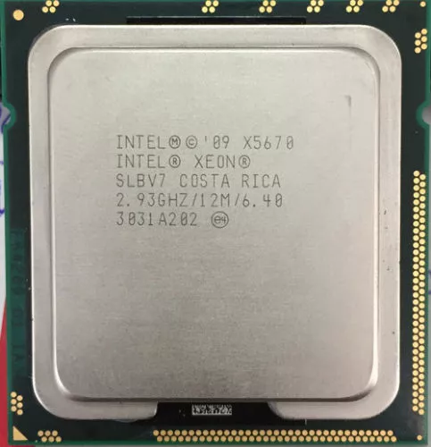 Procesador de CPU Intel Xeon X5670 2,93 GHz seis núcleos SLBV7 LGA 1366