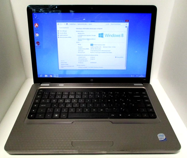 HP G62 INTEL Core i3 CPU GHZ GB RAM Windows Pro Laptop