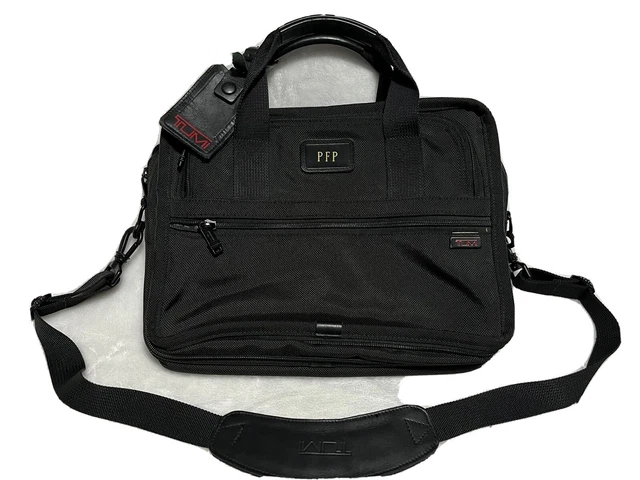 Tumi Nylon Computer Expandable Briefcase 2661D3 Size 14”x10"